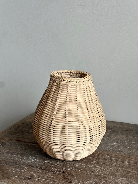 Sisi rattan Vase, small