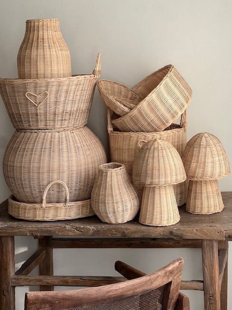 Sisi rattan Vase
