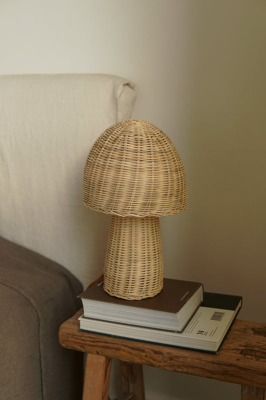 Sisi Rattan mushroom lamp