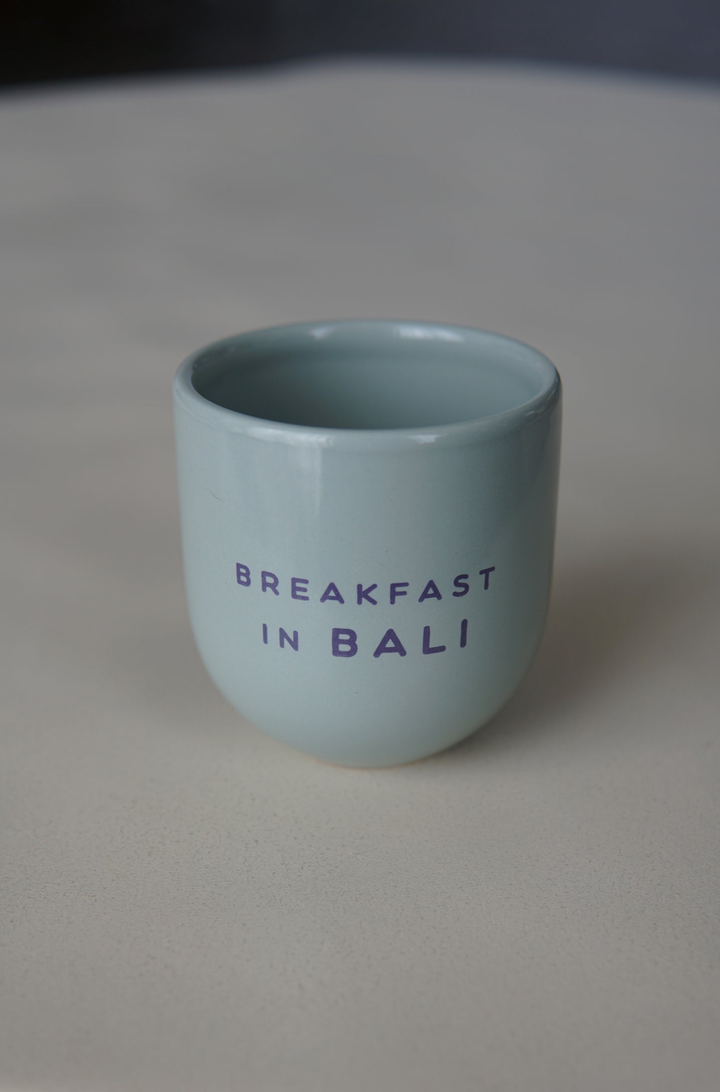 Sisi mug, breakfast in Bali