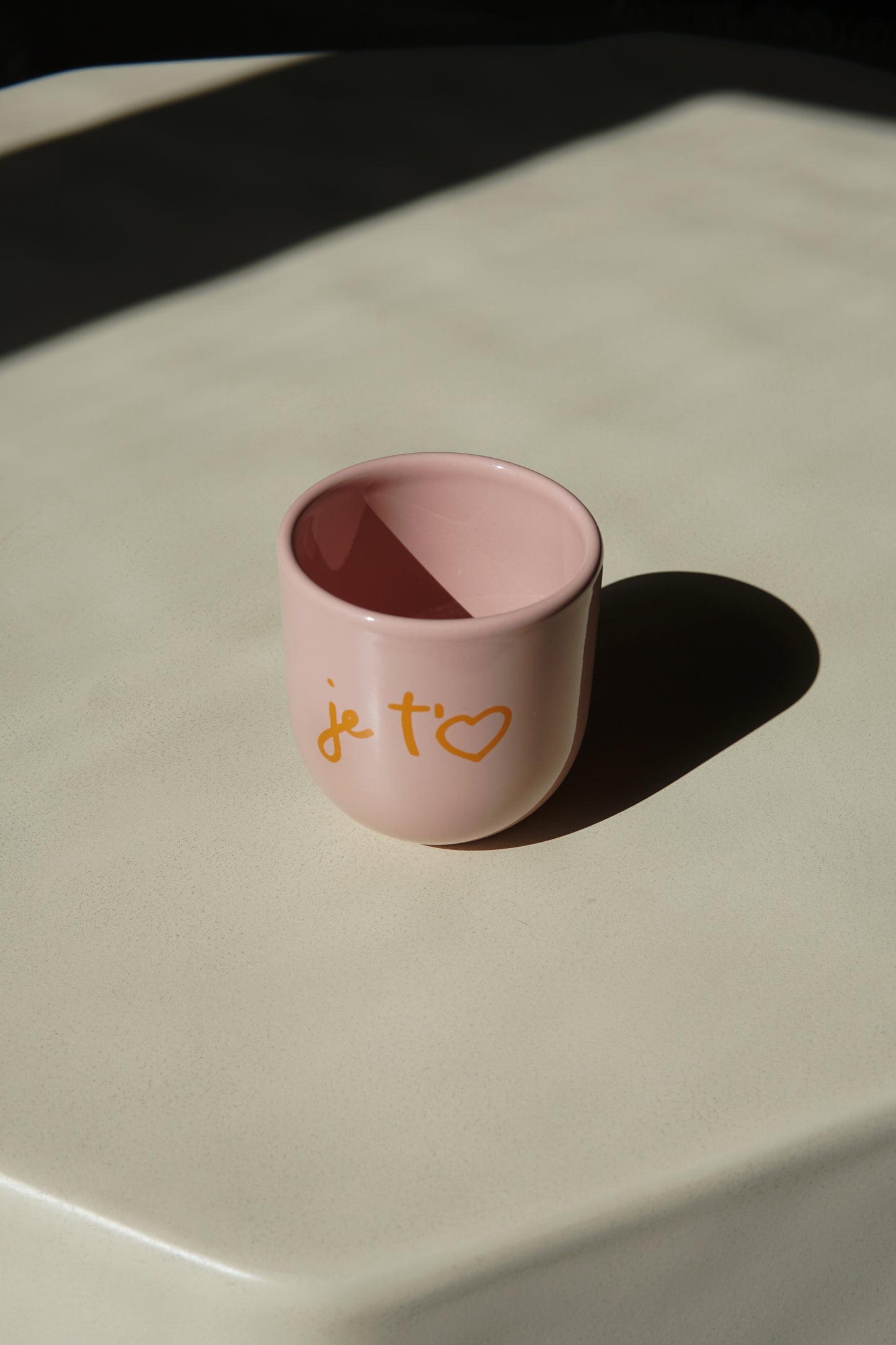 Sisi cup, Je t'eam pink
