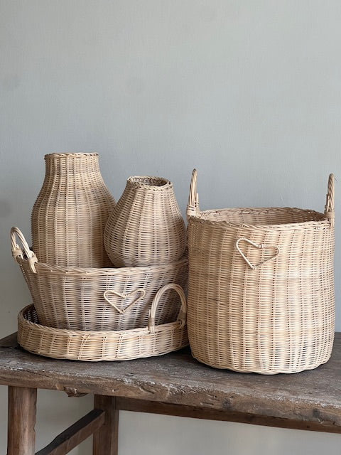 Sisi rattan Vase, small