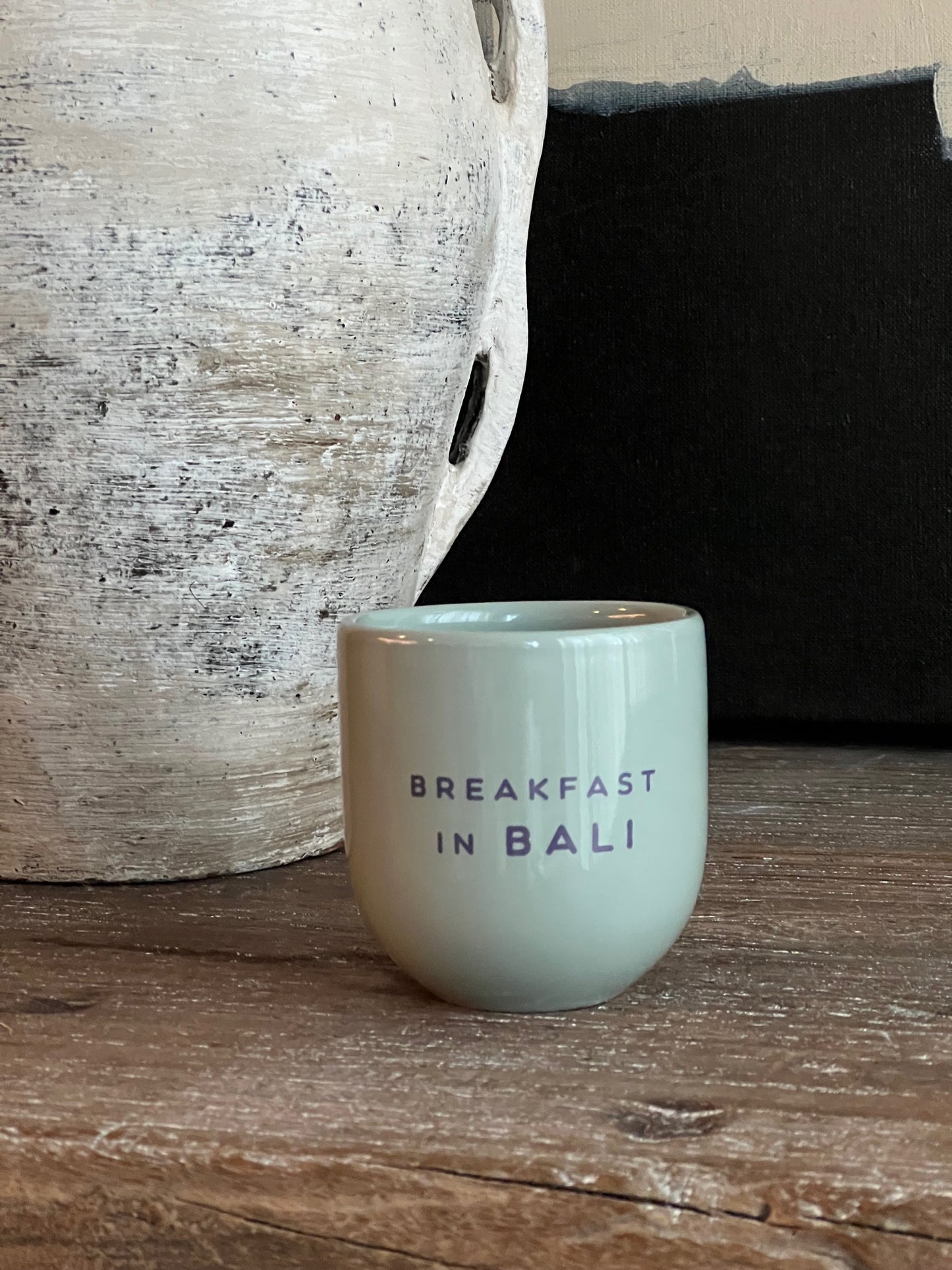 Sisi mug, breakfast in Bali
